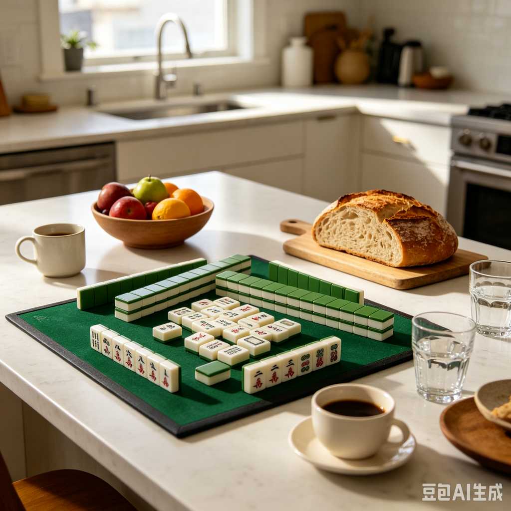 traditional oriental mahjong tiles