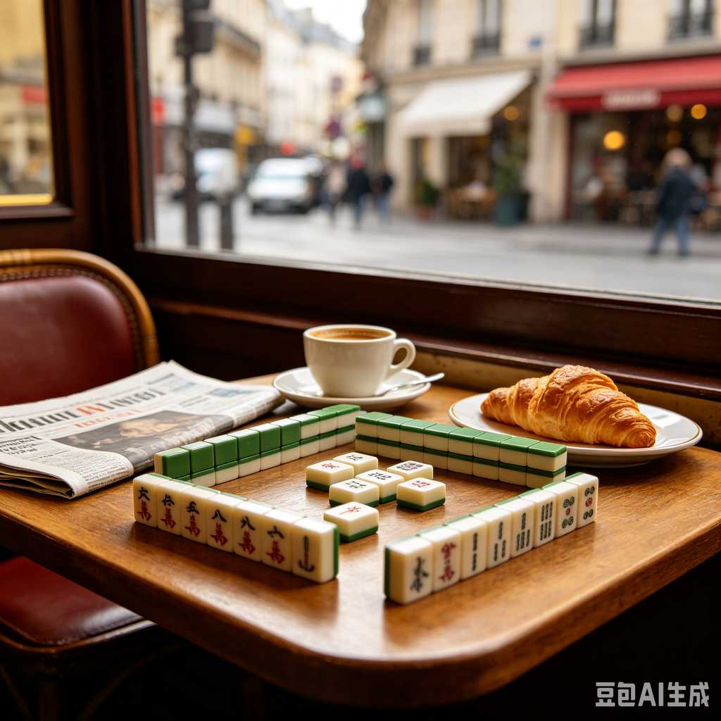 hand carved mahjong tiles