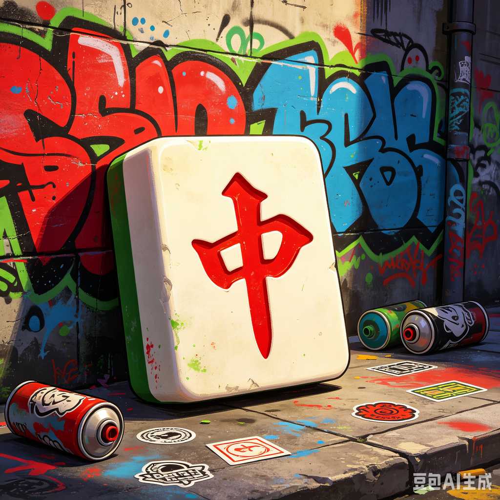 colored mahjong tile racks