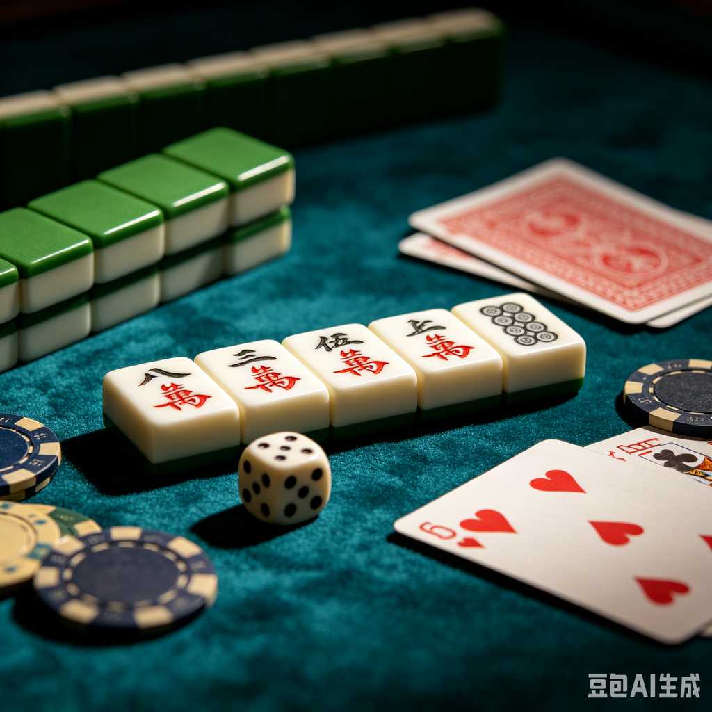 adult senior mahjong game set