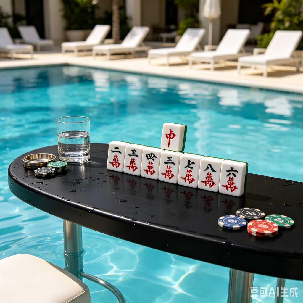 minimal text mahjong set